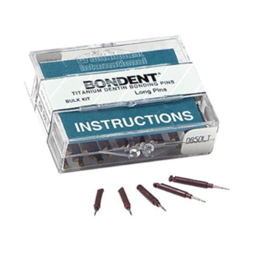 Bondent Pins Titanium Alloy Bulk Kit Short 0.017 in 50/Pk