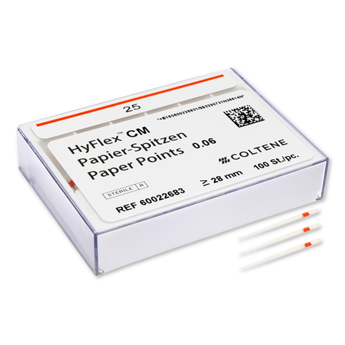 Coltene, HyFlex CM Paper Points .06 #25, 100 pcs, 60022683