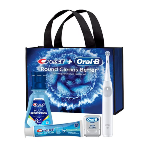 Procter & Gamble, iO Daily Clean System Electric Toothbrush Bundle, 3/Case, 80843396