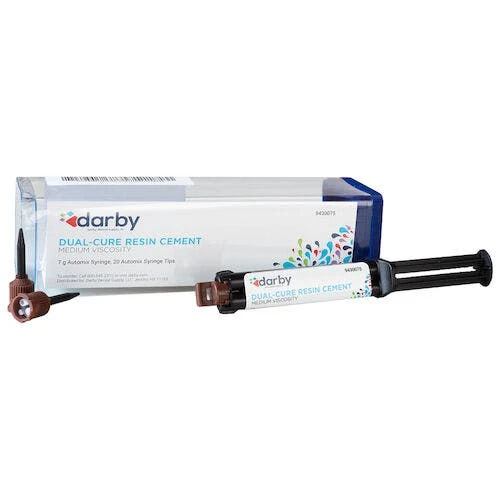 Dual-Cure Resin Cement, Syringe Kit, Bleach White