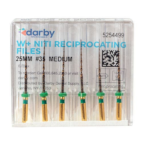 House Brand WV Reciprocating Files, Medium #35, 6/Pkg