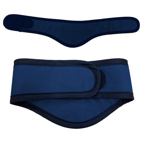 X-Ray Apron Thyroid Collar, Adult Thyroid Collar, Leadfree 0.25 LE, Navy Blue