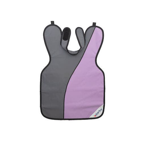 Adult Style 24 X-Ray Aprons, 0.3 mm Vinyl, w/ collar, Two Tone, 24 x 36, Purple