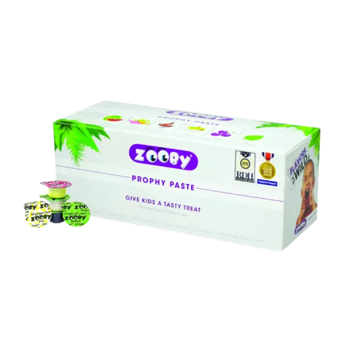 Young, Zooby Prophy Paste® Growlin' Grrrape™ Safari™ Coarse Box of 100, 602010