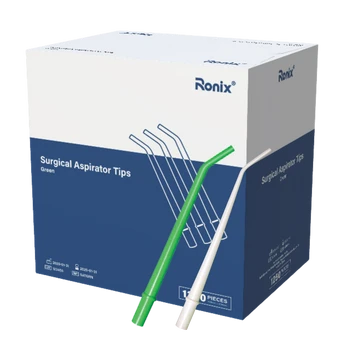 Surgical Aspirator Tips, 25/Bag, White, 1/8