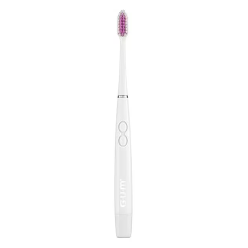 Sunstar, GUM Sonic Battery Power Toothbrush White 12/Pk, 4100UTWA