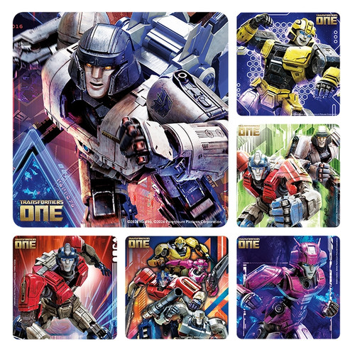Kids Stickers Transformers One 100/Box