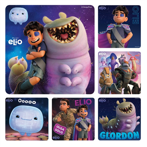Kids Stickers Elio Movie 100/Box