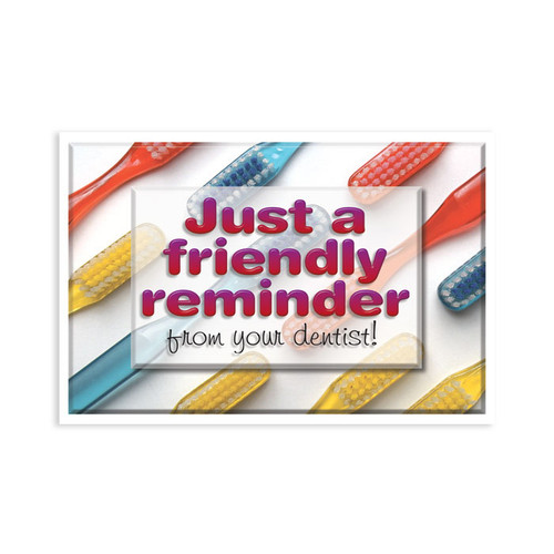 From Your Dentist Postcard 4-Up 200/Box