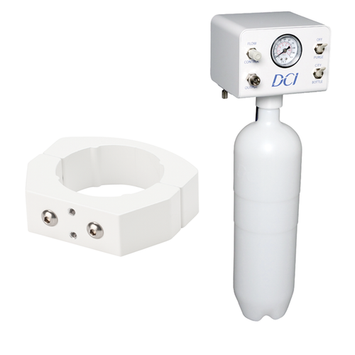 DCI, Asepsis Self-Contained Deluxe Single Water System w/2 Liter Bottle & 2" Clamp, 8928