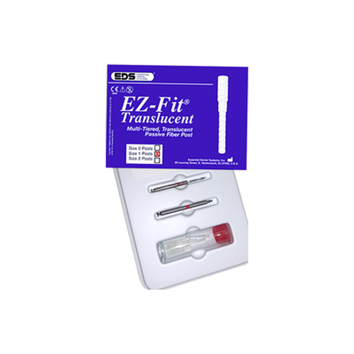 EDS, EZ-Fit Translucent Passive Fiber Post Kit, 2535-01
