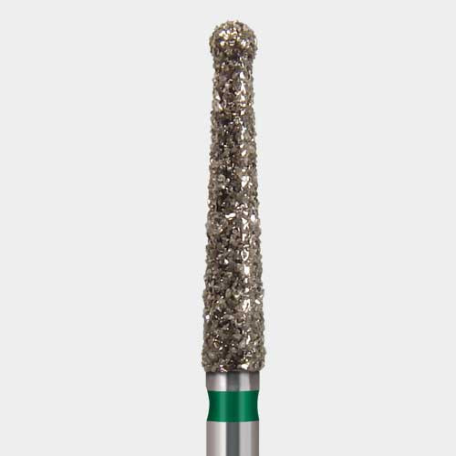 NeoDiamond Diamond Bur Friction Grip Coarse Round End Taper E164.015C,  10/Pack