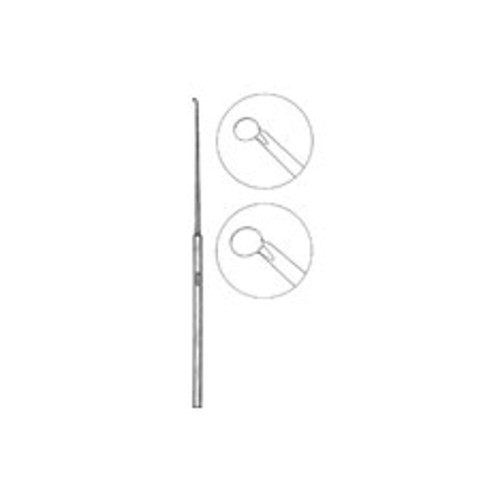 Miltex, Rosen Knife Curette 5-7/8, 2mm DIA Blade, ANG 45Deg, 19-505
