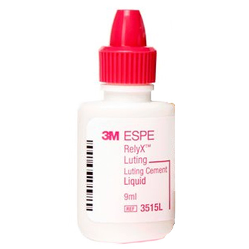 3M RelyX Luting Liquid Only EXPORT PACKAGE - Hybrid Glass Ionomer Cement, Fast Set - 9 mL liquid