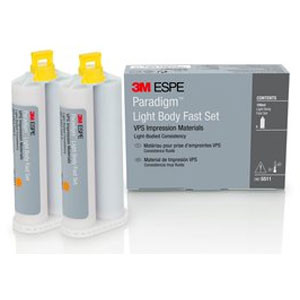Paradigm Light Body, Fast Set VPS Impression Material, Orange, 2- 50 ml