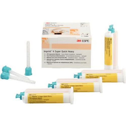 Imprint 4 Super Quick Heavy Body Refill: 4 - 50 mL Garant Cartridges and 10