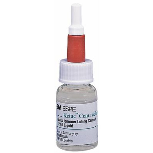 Ketac-Cem Liquid EXPORT PACKAGE - Glass Ionomer Luting Cement, 12 mL Liquid