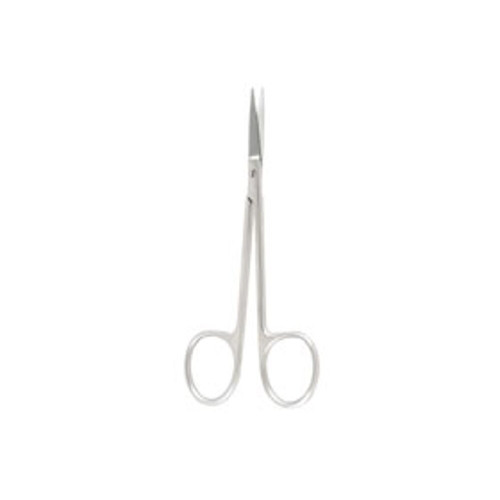 Miltex, Iris Scissors, 4-5/8, Straight, Sterile, Box of 50, ST5-304