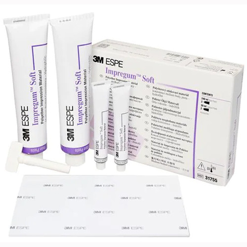 Impregum Soft, Medium body Double Pack: 2 - 120 ml base paste & 2 - 15 ml