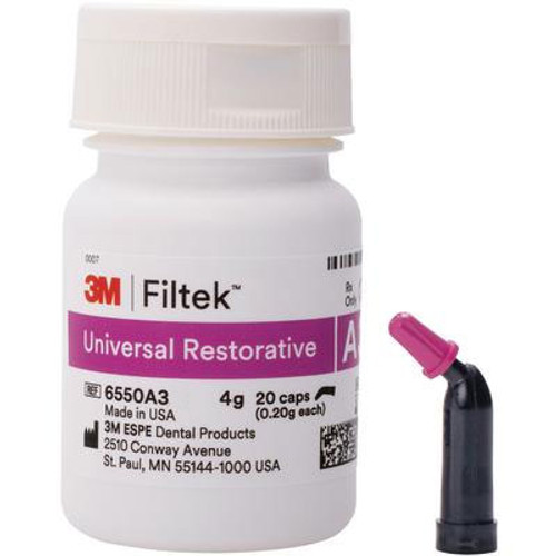 Filtek B1 Capsules 0.2 g, 20/Pk. Universal Composite Restorative, Light Cure