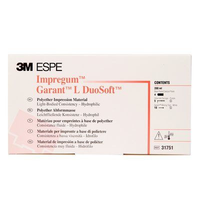 3M ESPE Impregum Garant L DuoSoft - EXPORT PACKAGE - Refill, Light Body