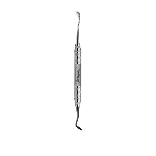 HuFriedy, Euwe Bone Scoop/Plugger, #6 Satin Steel, CSEUWE