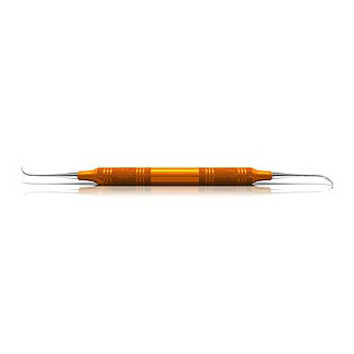 American Eagle #128 Nebraska Scaler DE with 3/8' EagleLite Resin Orange Handle