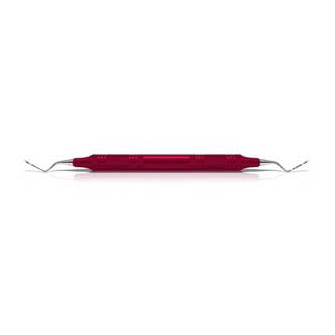 American Eagle #7/8 Bates Scaler with 3/8' EagleLite Resin Red Handle. Narrow