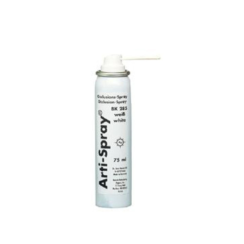 Arti-Spray WHITE Occlusion Spray. Universal color indicator to test