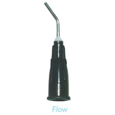 MARK3 Pre-Bent Needle Applicator Tips - 19ga, Black 100/Pk. Disposable