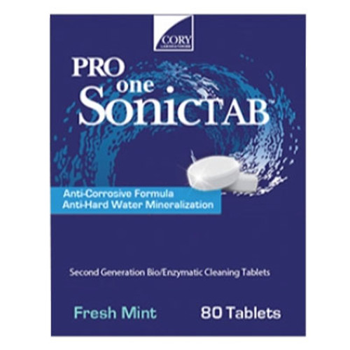 Pro One Sonic Ultrasonic Bioenzymatic Tablet 80/bx. Biodegradable