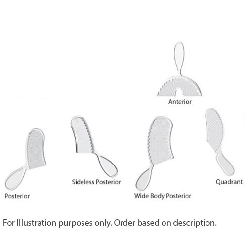 MARK3 Premium Bite Registration Tray, Anterior, 35/Pk