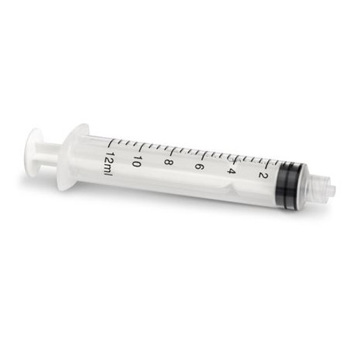 MARK3 Luer Lock Endo Irrigation Syringe 12cc 100/Pk. Non-sterile, compatible