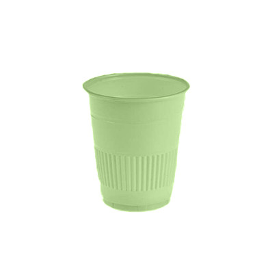 MARK3 Disposable 5 oz Plastic Cups - Green - 1000/Cs. Made with Polypropylene