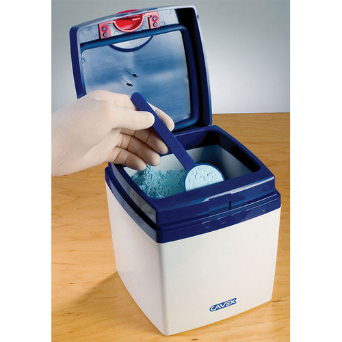 Cavex Alginate Container. Keep alginate supplies fresher, drier and more