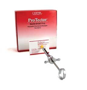 ProTector Needle Sheath Prop 2.5' x 3.25', 100/Box. Heavyweight paper