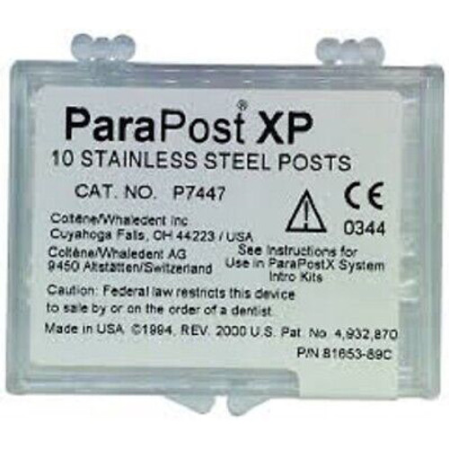 ParaPost XP P744-7 green .070' (1.75mm) stainless steel post, 10 post refill