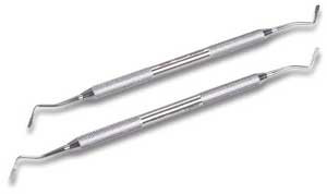 Roeko Smooth Retraction Cord Packer, Doubled Ended, Stainless Steel Instrument