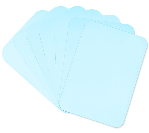 Crosstex 8.5' x 12.25' Ritter B - BLUE Heavyweight Paper Tray Cover 1000/Box