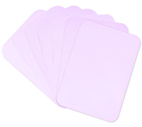 Crosstex 8.5' x 12.25' Ritter B - LAVENDER Heavyweight Paper Tray Cover 1000/Box