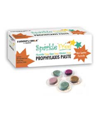 Sparkle Free Medium Grit, Fruity Flavored Prophy Paste, Gluten Free - Dye Free