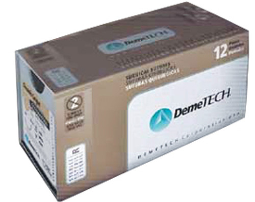 DemeTECH 5/0, 18' (45cm) Chromic Gut Absorbable Suture with Precision Point