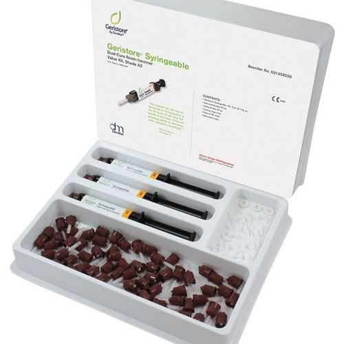 Geristore Syringeable - A2 Value Kit. Dual-Cure, Self-Adhering Hybrid