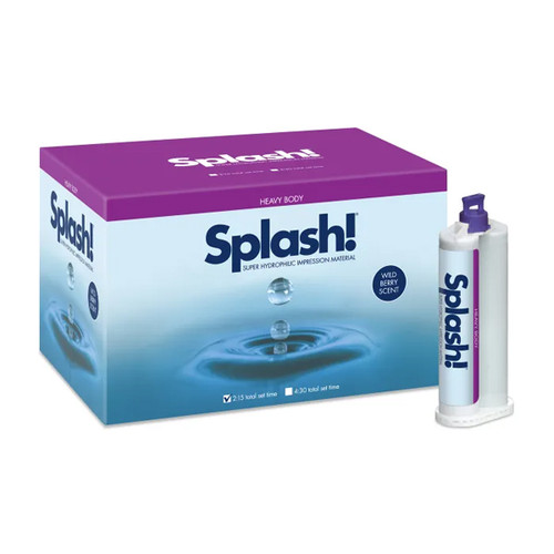 Splash! Half-Time Cartridges, 2:15 Set Time Heavy Body, 20 - 48mL Cartridges