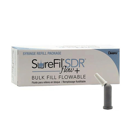 SureFil SDR Flow + Bulk Fill Flowable, Universal Shade, 0.25 Gm Compula Tips Refill, 15/Pk