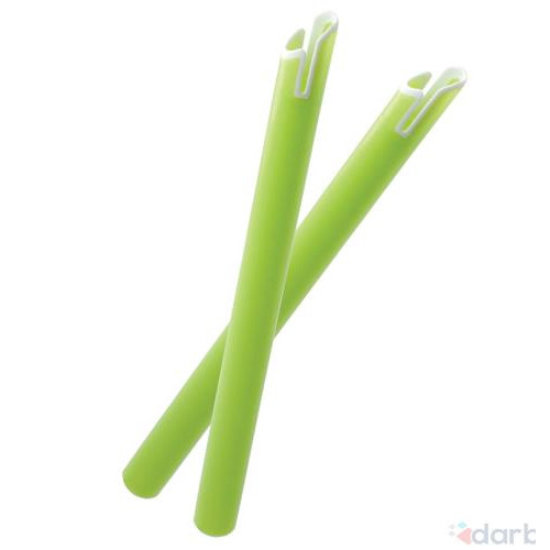 BeeSure Comfy High-Volume Evacuator Tips Green 100/Pack. Vented and with soft