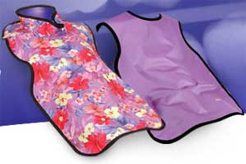 Flow X-Ray Child (20' x 20') Lead Apron With Collar - PURPLE. Front Bib Style