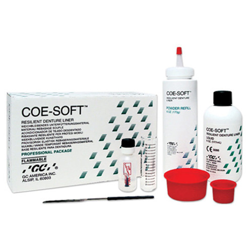 Coe-Soft Professional Package. EXPORT PACKAGE. Soft Denture Reline Material