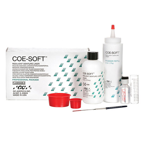 Coe-Soft Economy Package. Soft Denture Reline Material, Self-Cure, Economy
