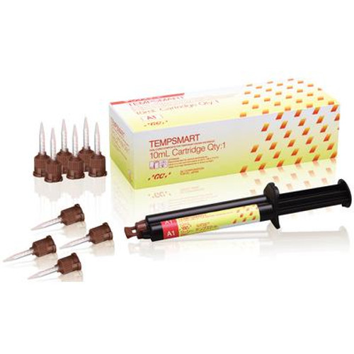 TempSmart Temporary Crown & Bridge Material - A1, 10 ml cartridge syringe & 10